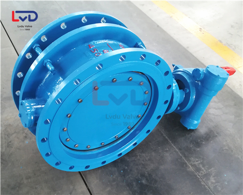 調節式雙偏心法蘭伸縮蝶閥