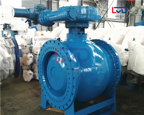 硬密封偏心半球閥配多回轉電動執行機構